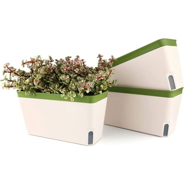 Självbevattnande kruka med set