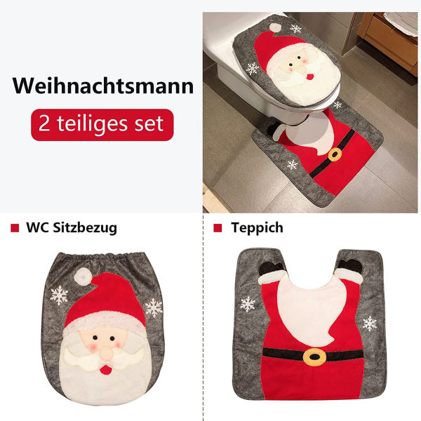 NOE Toalettlock Matta Set 2 st