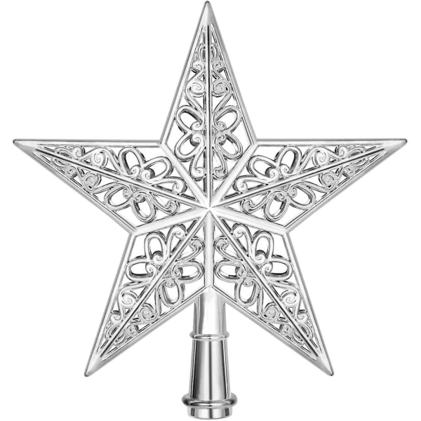 Stjerne Juletre Topp Utskjæring Juletre Ornament