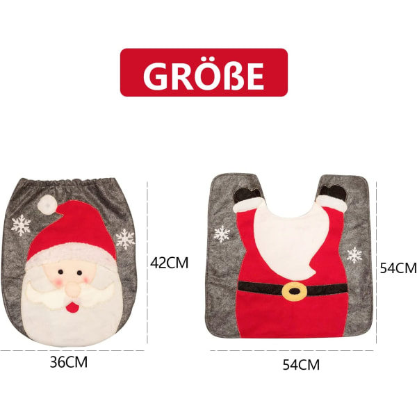 NOE Toalettlock Matta Set 2 st