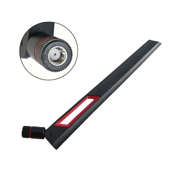 2 stk 10dBi 2,4Ghz 5,8Ghz Dobbelbånds Routerantenne for ASUS AC88U AC87U SMA Antenner Forsterker WLAN WiFi-antenn
