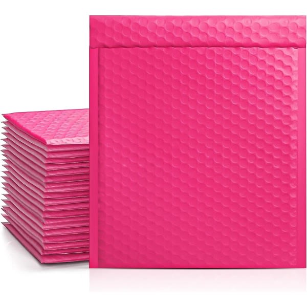 25 st Poly Bubbelkuvert, vadderade kuvert Bulk, Bubbelfodrade Polymailer-påsar för frakt/paketering/postning Självförsegling