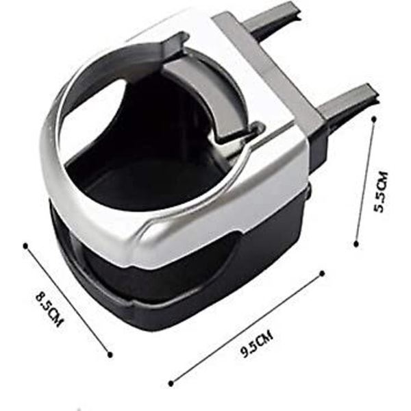 1 kpl Auton Mukiteline, Auton Mukiteline Pullo- ja Kupiteline Ilmastointiventtiilin Mukiteline Universaali Maastureille/Kuorma-autoille/