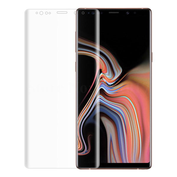 TG Samsung Galaxy Note 9 - Fleksibelt og Støtsikker Skærmbeskytter Transparent/Gennemsigtig