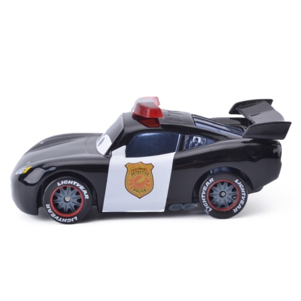 Biler 2 Barn Legering Bilmodell Lekebil Racing McQueen Politibil Politibil