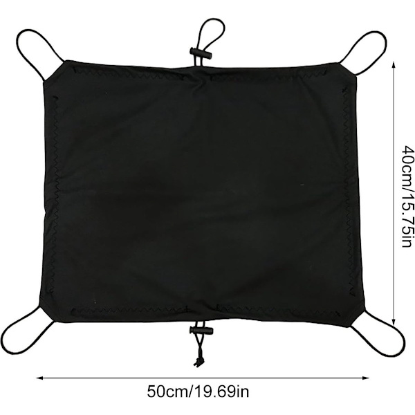 Motorcykel lastnet, vandtæt elastisk netpose, kraftig, M 40x50cm