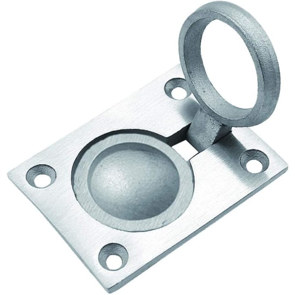2 stk Ringspolning draghandtag Rustfrit stål luckelyftare flush H
