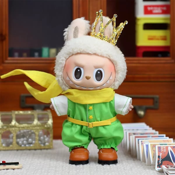 /NC/Labubu Outfit Cosplay Rollspelssläpp Labubu Cosplay Designkläder för Labubu Lyxkläder Handväska unleashed