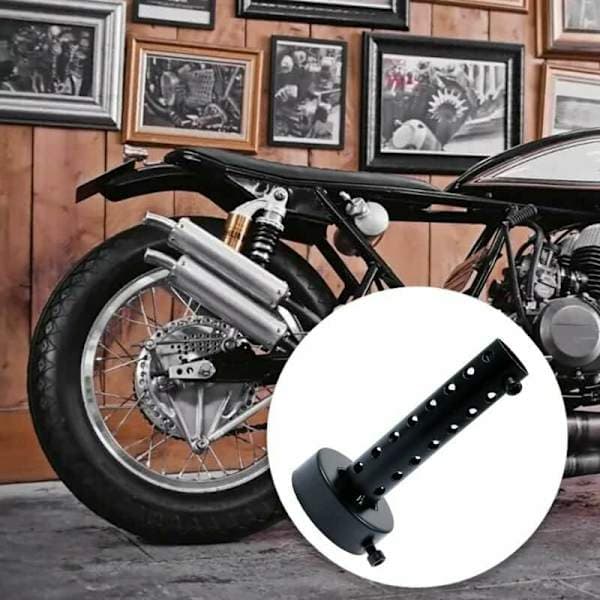 2 stk 48mm Universal Motorsykkel Eksoslyddemper DB Killer Eksosrørsystem