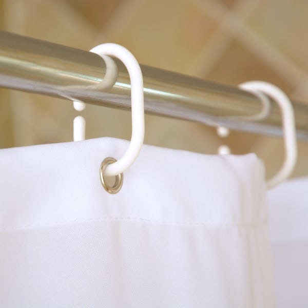 TG Hotel Badeværelses Skillevæg Polyester Duschforhæng 180*200