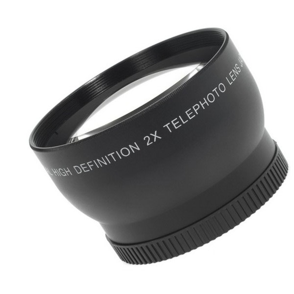 2,0X 52 mm teleobjektiivi etu- ja takakannella D7100 D5200 D5100 D3100 D90 D60 kameroille