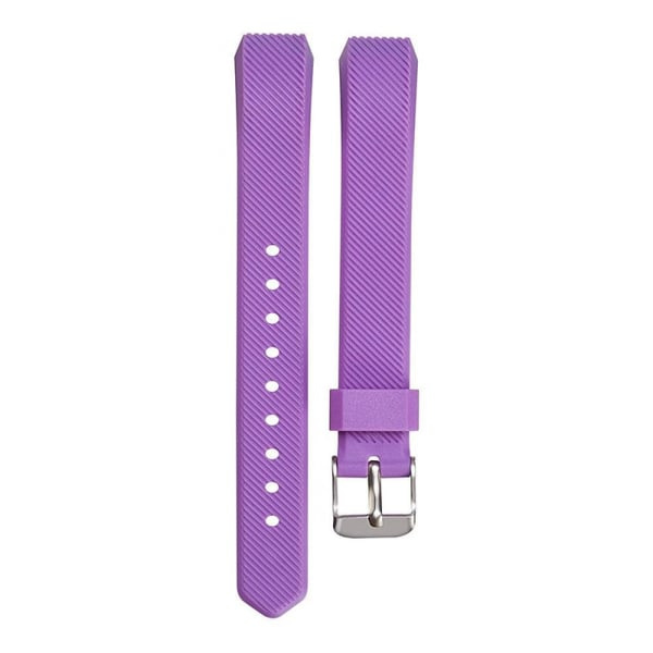 TG Silikonarmband kompatibelt med Fitbit Alta HR - #8 Lila en one size