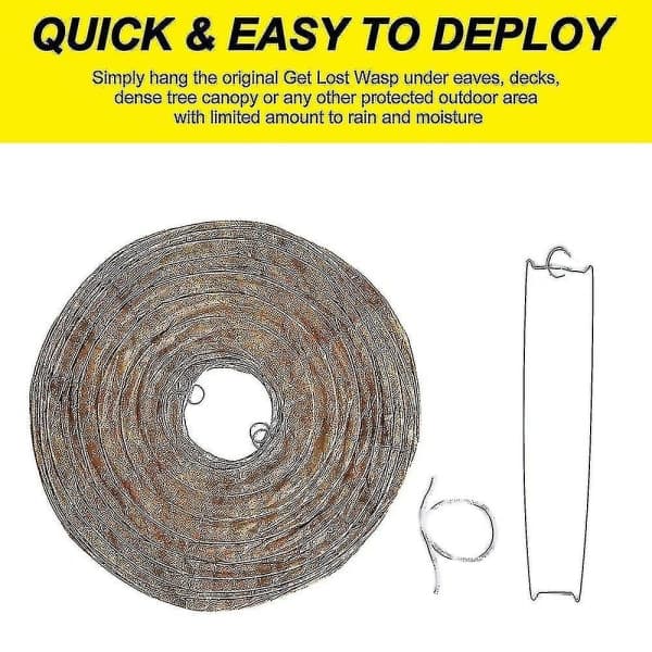 4-pak Getingbo-attrap Getingafviser Til Hvepse & Humler_yux