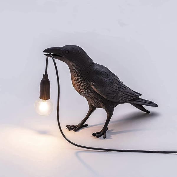 Fuglelampe Bordlampe Leken, Moderne Bordlampe EU—yux