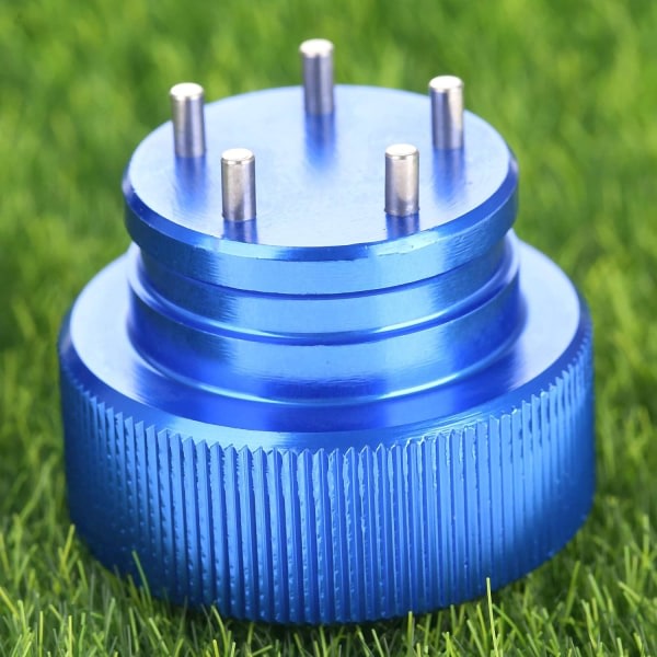Galaxy Golfputterviktsnyckelværktøj, 1-pak rund golfskruvnyckelværktøj (bl?) Blå
