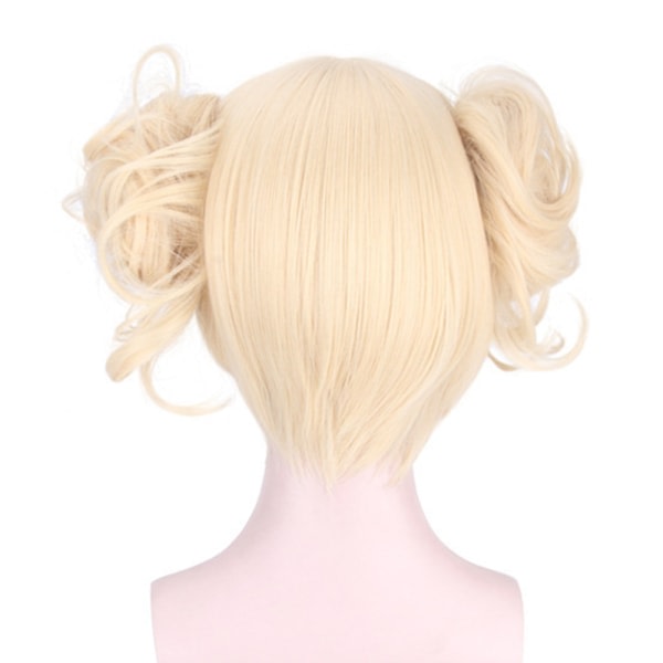 TG Blond peruk animation rollspel peruk kortvågiga fransar hår peruk