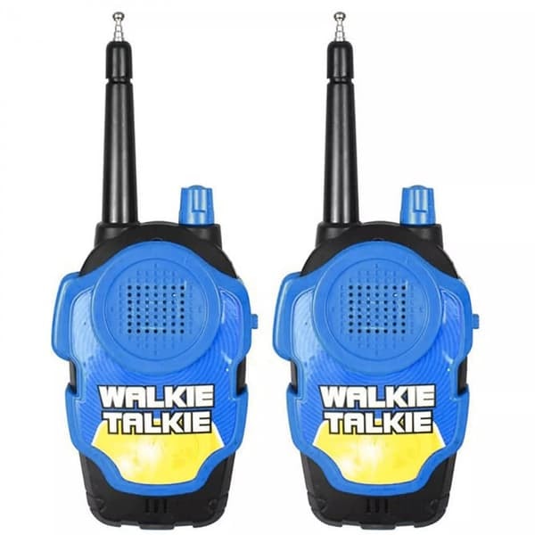 \"QD\" Walkie-talkie för barn, 2-pack, blå