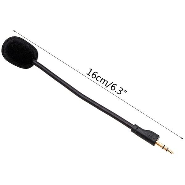 Udskiftningsmikrofon til Logitech G PRO / G PRO X trådløst gaming headset, aftagelig mikrofonarm