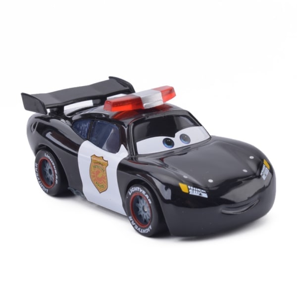 Bilar 2 Barn Legering Bilmodell Leksaksracer McQueen Polisbil