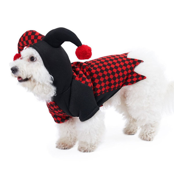 Halloween Kostume til Hunde - Sjov Græskar Kappe, Vampyr Kostume, Foto Hundeklæder, Dyretilbehør Funny Crab S