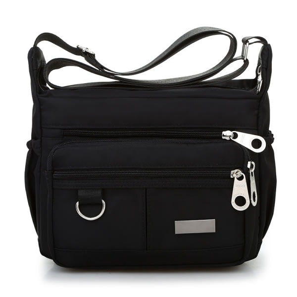 Galaxy Axelväska Messenger Bag Crossbody Musta