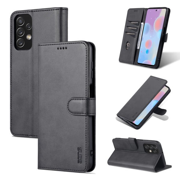 TG Effektfullt Plånboksfodral - Samsung Galaxy A23 5G Svart