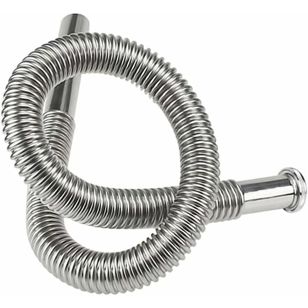 Expanderbar PVC Flexibel Slanganslutning, Flexibelt Avloppsrör, Universell Expanderbar Diskbänksavlopp/Deodorant