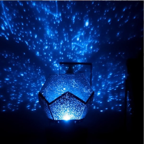 LED Galaxy Stjerne Natlys Projektor Himmel Stjerne Party Lys