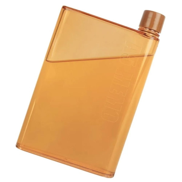 TG Platt Vandflaske, A5 Memo - Orange Orange