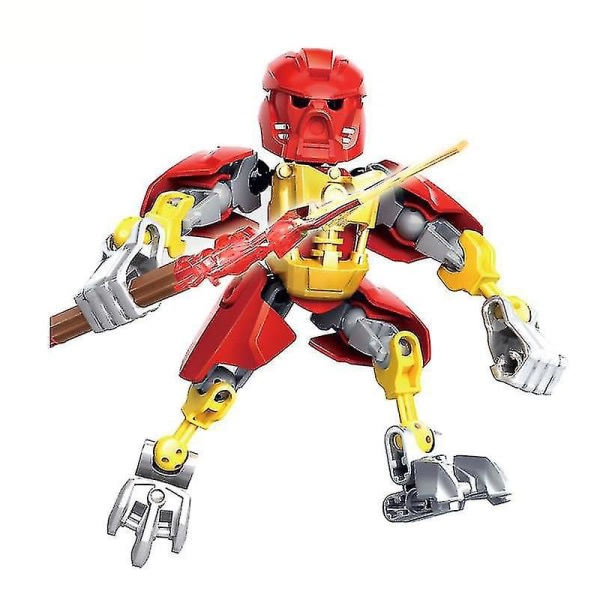Actionfigur Byggklossar Robot Star Leksaker Barn Pojkar Presentkompatibel709-6