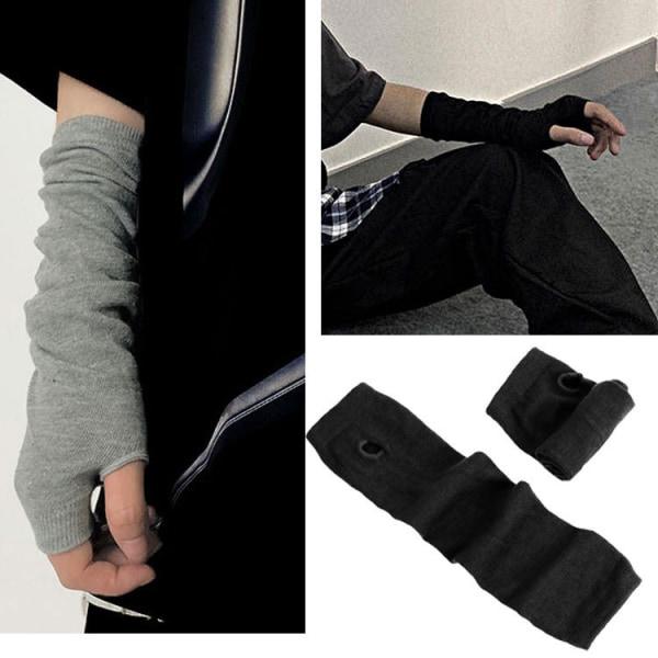 Anime Handske Cosplay Mörk Ninja Vante Överärm Man Kvinna Mode Solskydd Håll Varma Manschett