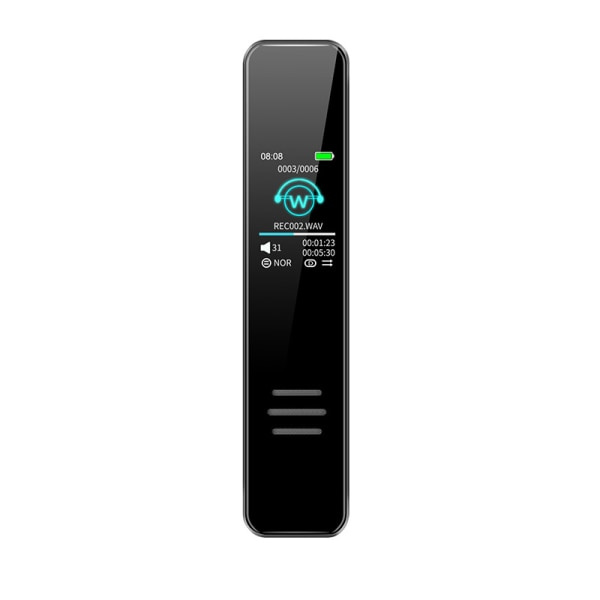 Bærbar stemmeoptager Stemmestyring Mini digital stemmeoptager Stemmeoptager 16GB