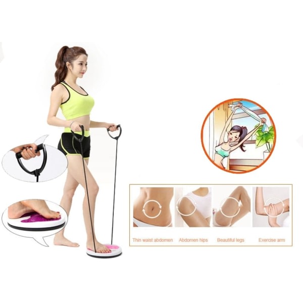 Midja Twister Fotmassasje Plate Trening Fitness Twister