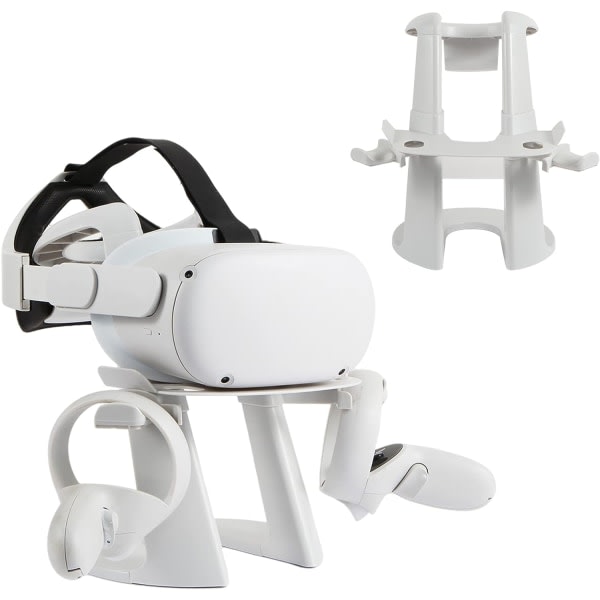 Galaxy VR-stativ Slitstarkt och stabil VR-skärmstativ för headset och pekkontroll - Vit White