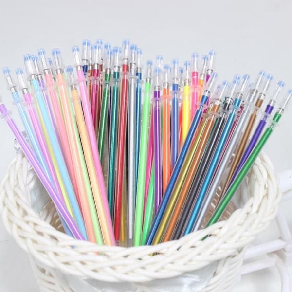 48x Gelpenne - Flere farver