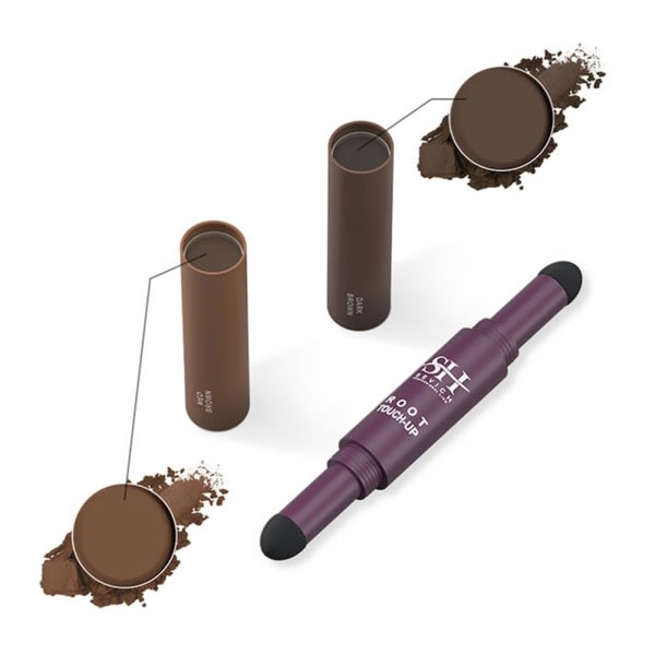 TG Hårrotkant Blackening Contour Stick Brow Powder Hairline Con Dark Brown+ Medium Brown 1.