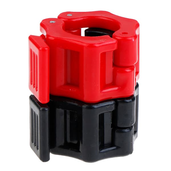 25MM Dumbbell Barbell Clamps Lock Buckle Exercise Equipment Red Red