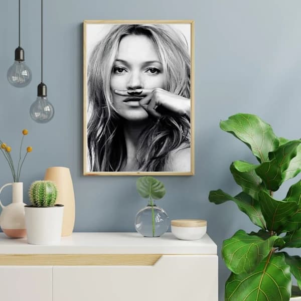 Kate Moss Poster Premium Luster Fotopapper Mode Väggkonst för Sovrum Vardagsrum 30x40 Cm 30x40 cm