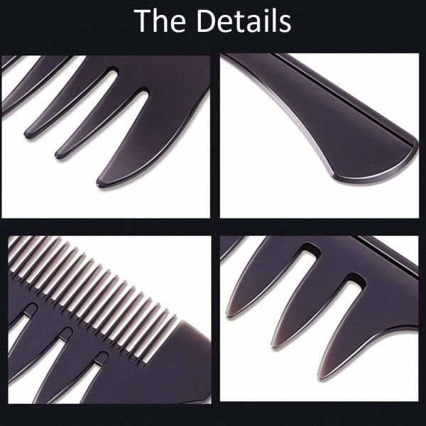 TG Frisör hårkammar Set Barber Shop Barber Comb 5-pack P