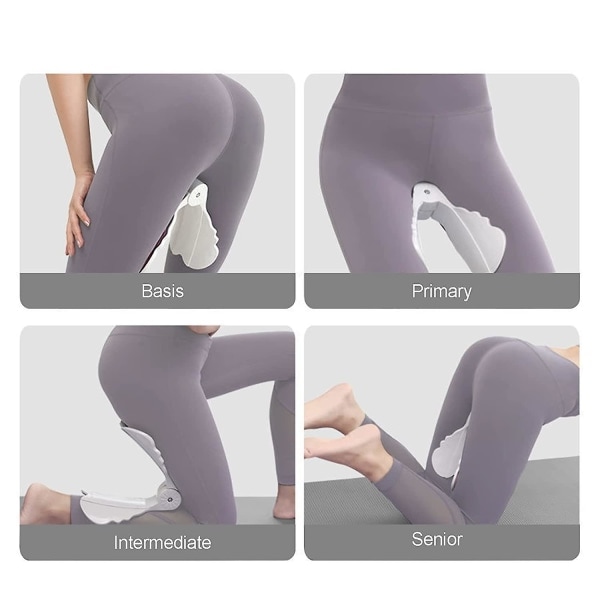 Höfttränare, Rumptränare, Bäckenbottenmuskeltränare, Hip Body Trainer Massage för Kvinnor, Grillar Bäckenbottenmuskler, Innerlårtränare, Lila