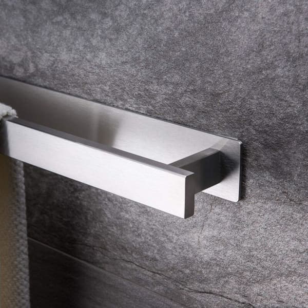 Baderomshåndklestativ Selvklebende Håndklestang Rustfritt Stål 40cm