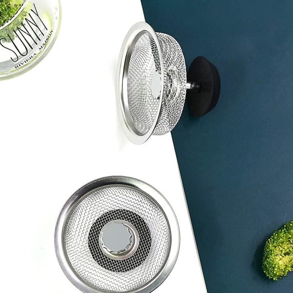 2 stk Køkkenvask Sil Plugs