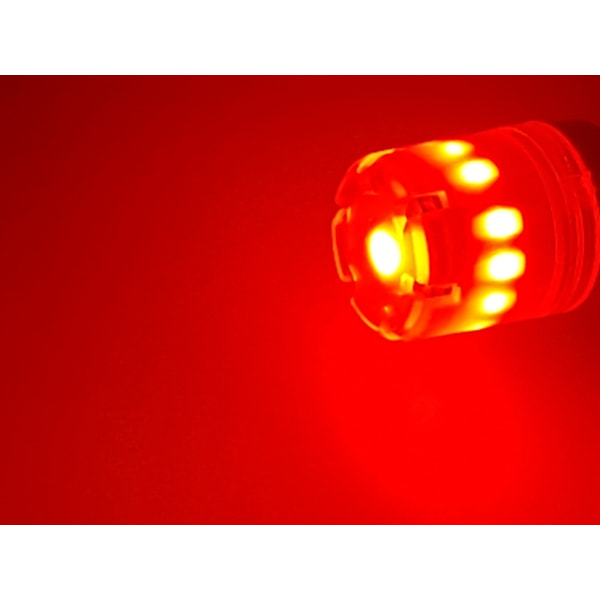 T10 w5w Canbus Røde 4-pak Led lys 12v / 24v Red Röd