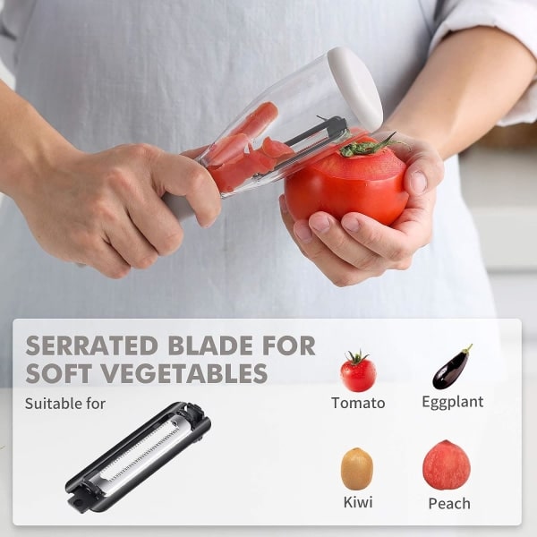 Skalare med 3 utbytbara blad