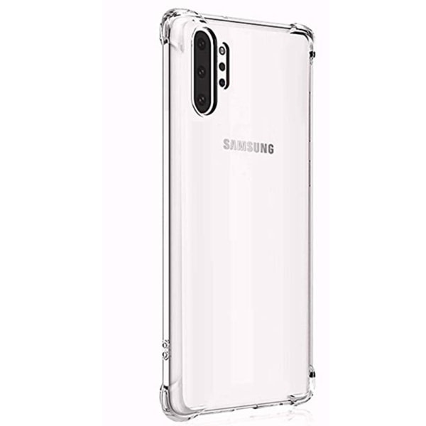 TG Beskyttende Silikondeksel - Samsung Galaxy Note10 + Transparent/Gjennomsiktig