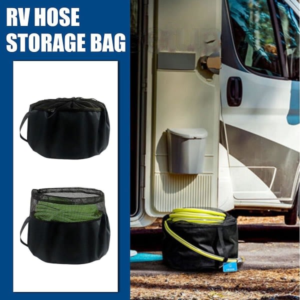 RV Kabel Opbevaringspose Slangepose Camping RV Kabelpose Organizer Vandtæt