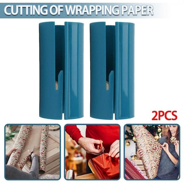 2x Glidande Omslagspapperskutter Julomslagspapper Craft Cutter Skärverktyg