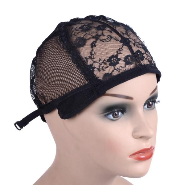 Sett med 5 perukhetter, unisex perukhetter