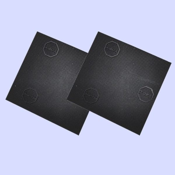 1 Par Gummisula Skydd för Högklackade Sandaler Yttersula B2:6.5mm