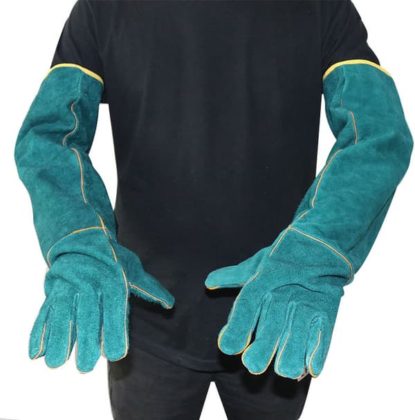 Handskar - Skyddshandskar - Arbetshandske - Säkerhetshandske - Djurhanteringshandskar - Bitsäker - 62cm - Hållbar
